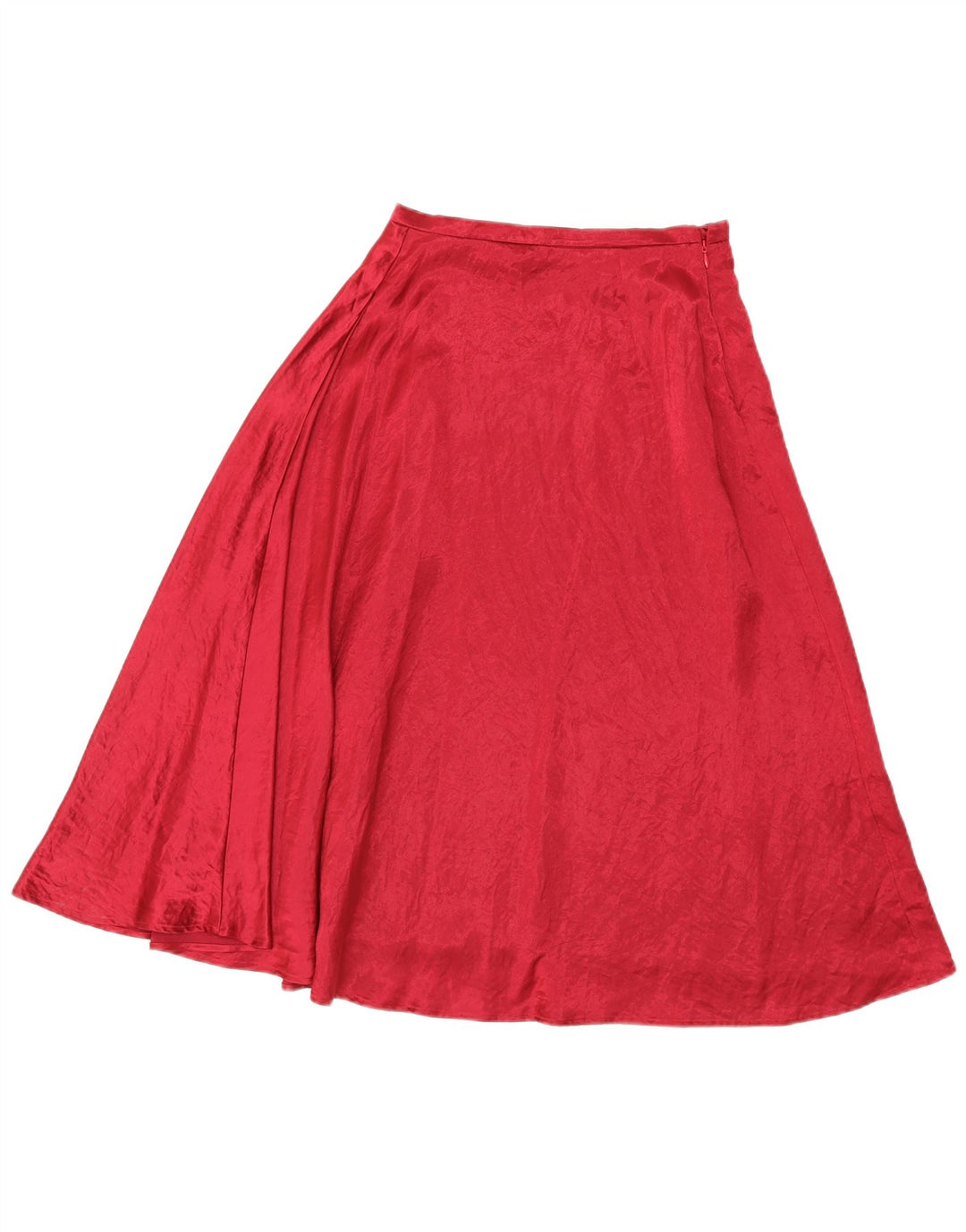 Marks & Spencer Jupe trapèze pour femme UK 8 Small W26 Acétate rouge