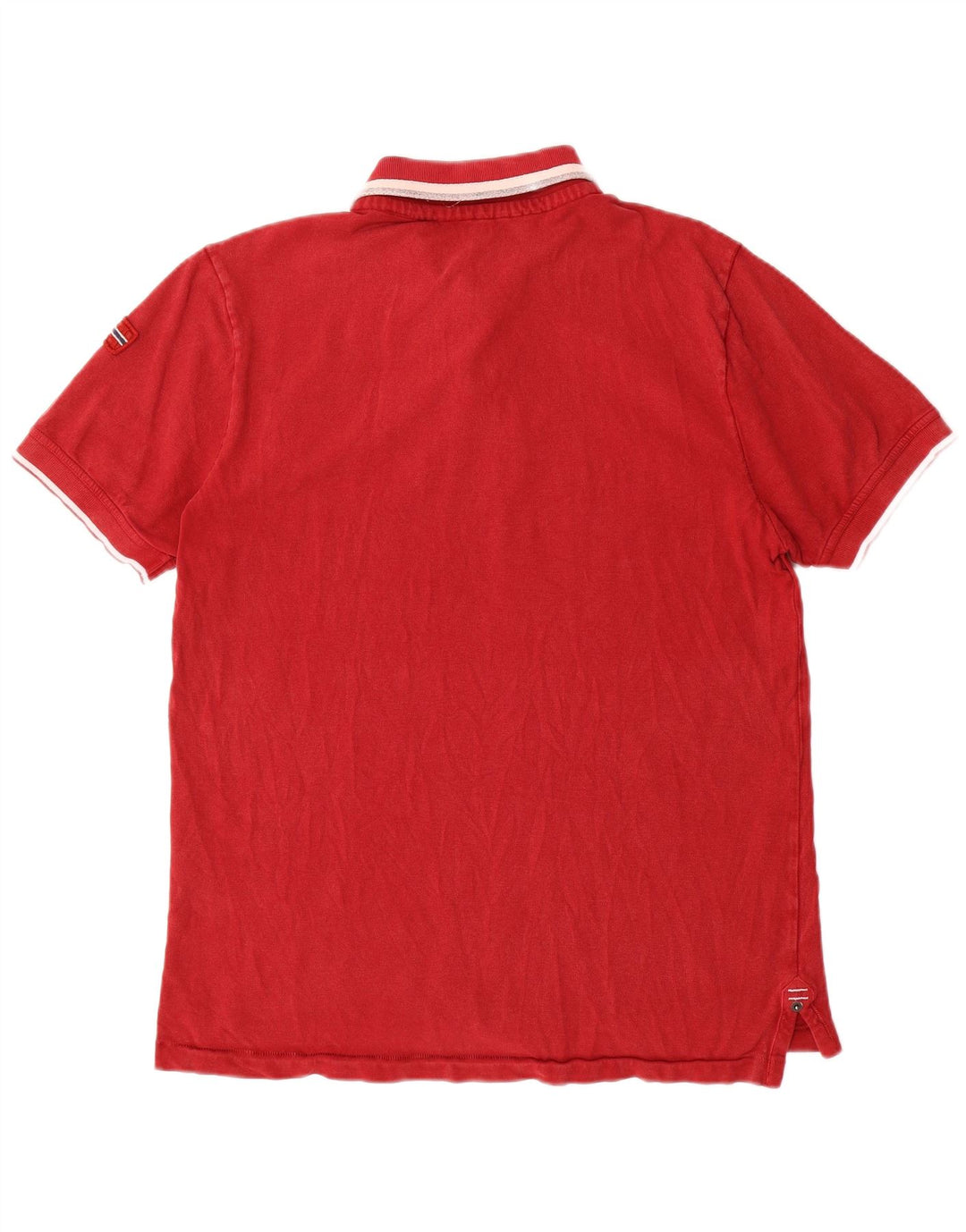NAPAPIJRI Polo Geographic Homme Rouge Moyen