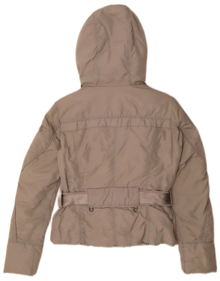 PEUTEREY Veste matelassée à capuche IT 40 Small Gris Polyamide