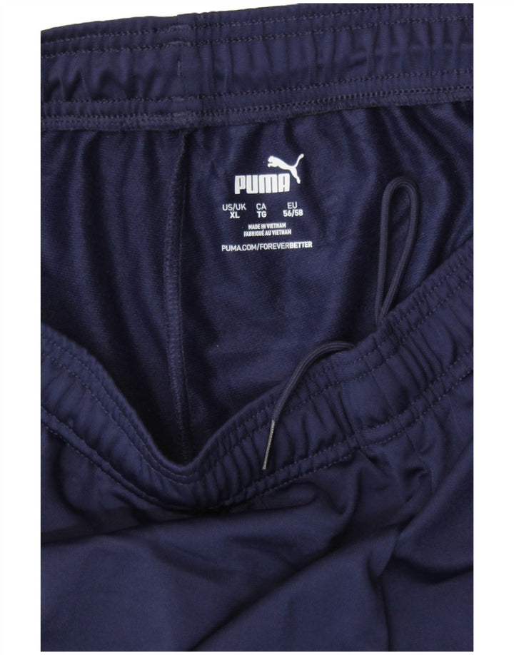 PUMA Pantalon de survêtement homme XL bleu marine polyester