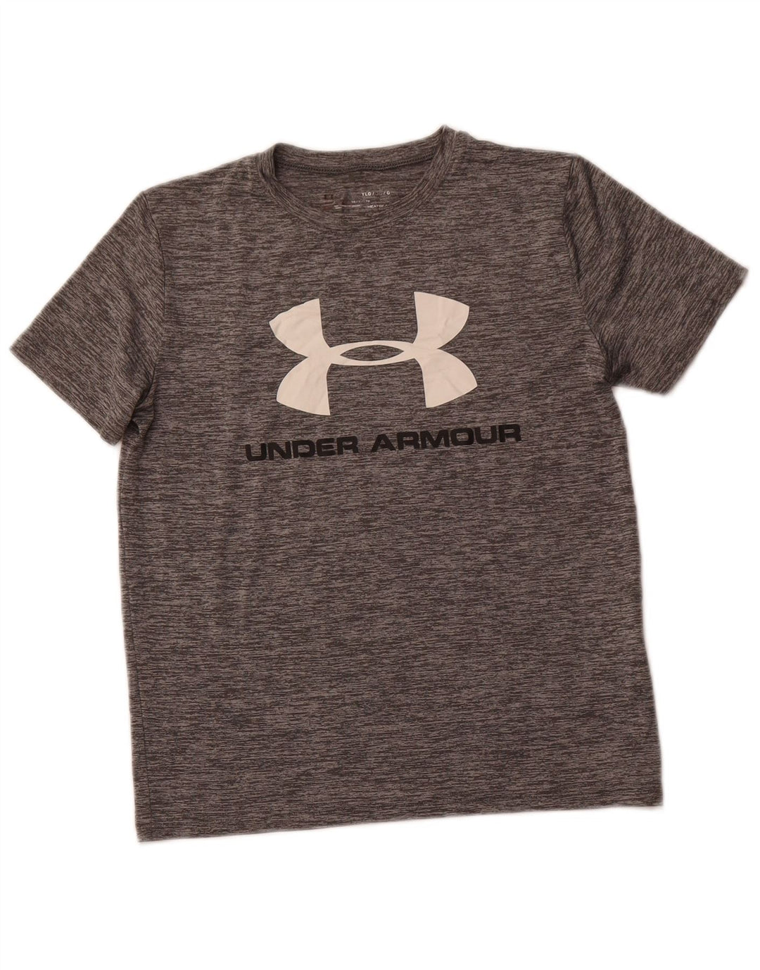 UNDER ARMOUR T-shirt graphique Heat Gear pour garçon 11-12 ans Grand Gris