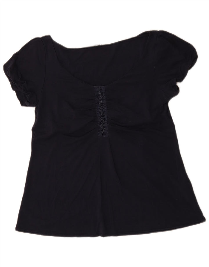 Max & Co. Chemisier pour femme UK 12 Bleu marine moyen
