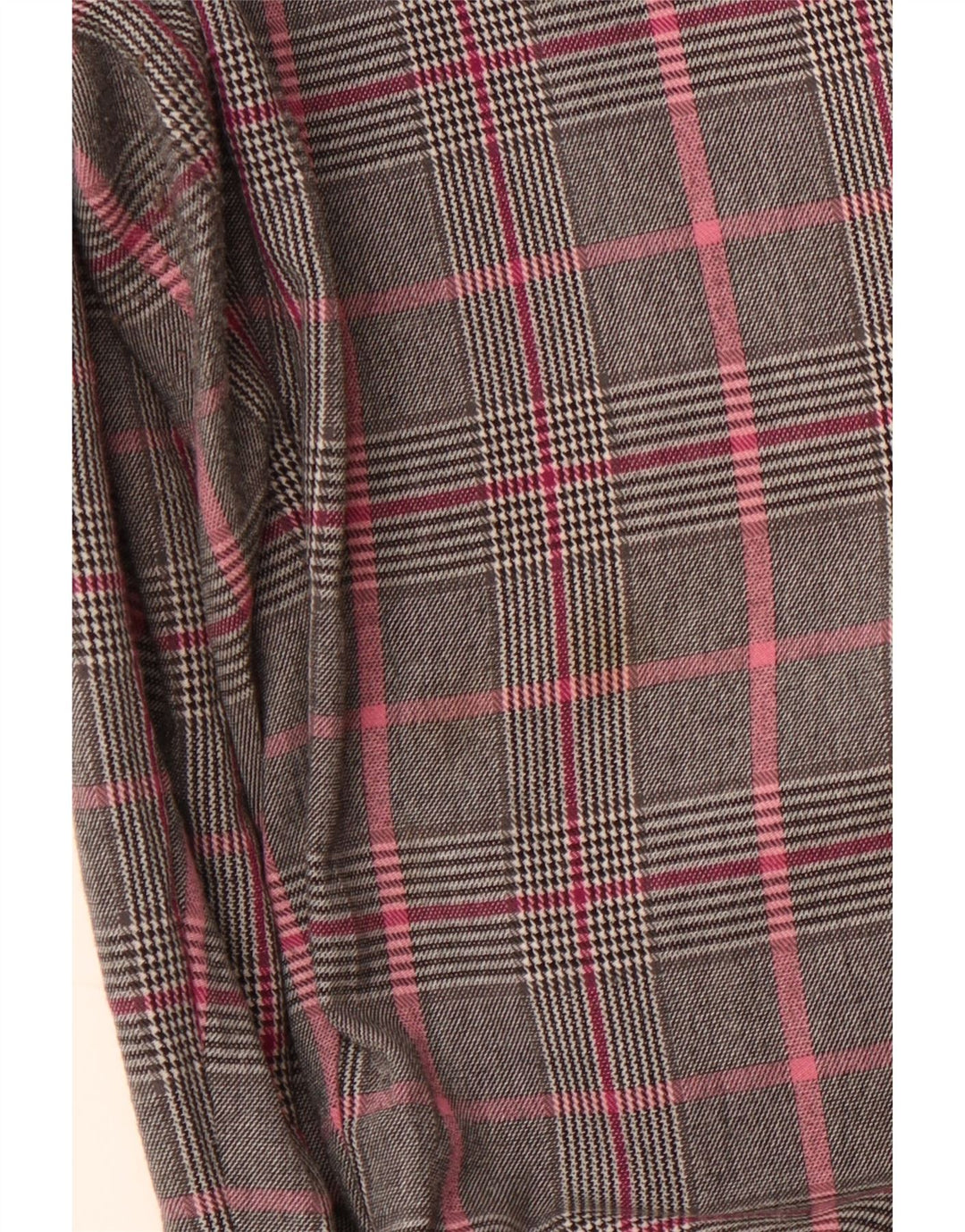 MOSSIMO Pantalon décontracté bootcut pour femme US 18 2XL W40 L32 Gris à carreaux