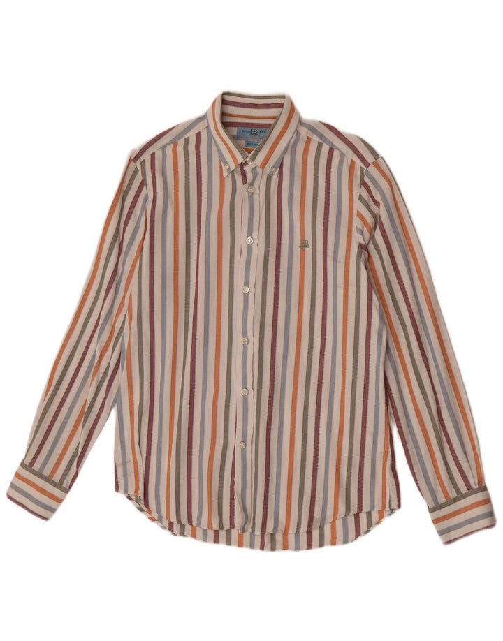Harmont & Blaine Chemise Regular Fit Grand Coton Rayé Multicolore Homme