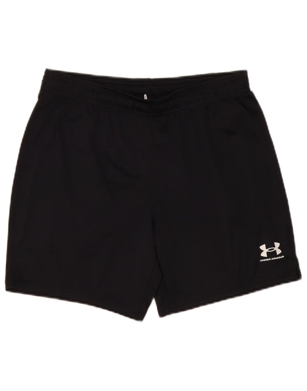 Under Armour Short de sport garçon 13-14 ans XL Noir Polyester