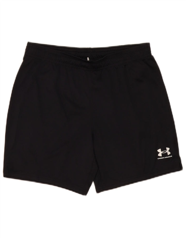 Under Armour Short de sport garçon 13-14 ans XL Noir Polyester