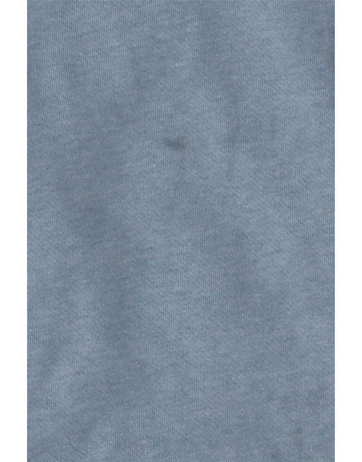 LYLE & SCOTT Pull à capuche zippé garçon 12-13 ans Bleu Coton