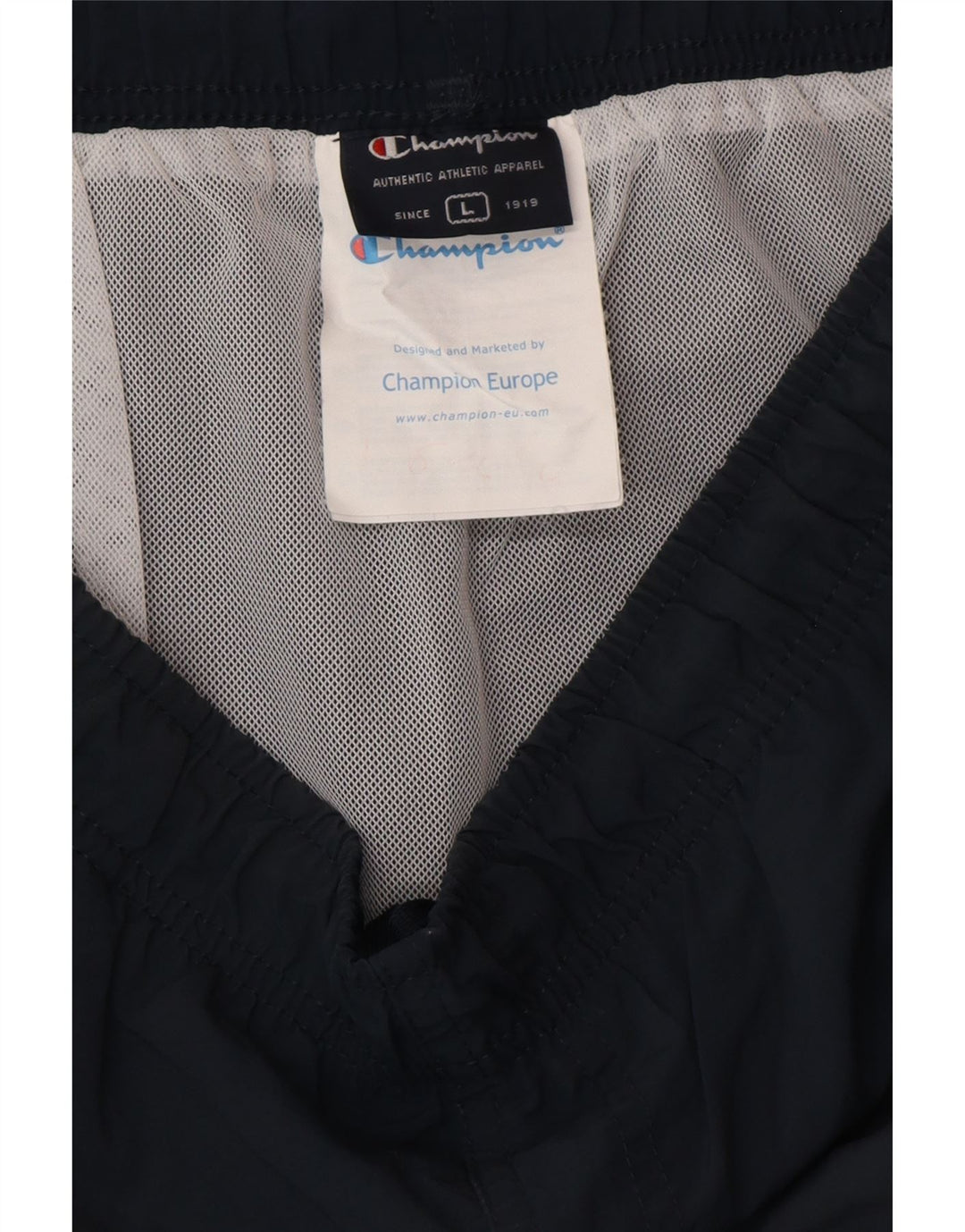 CHAMPION Short de Sport Homme Grand Bleu Marine Polyester