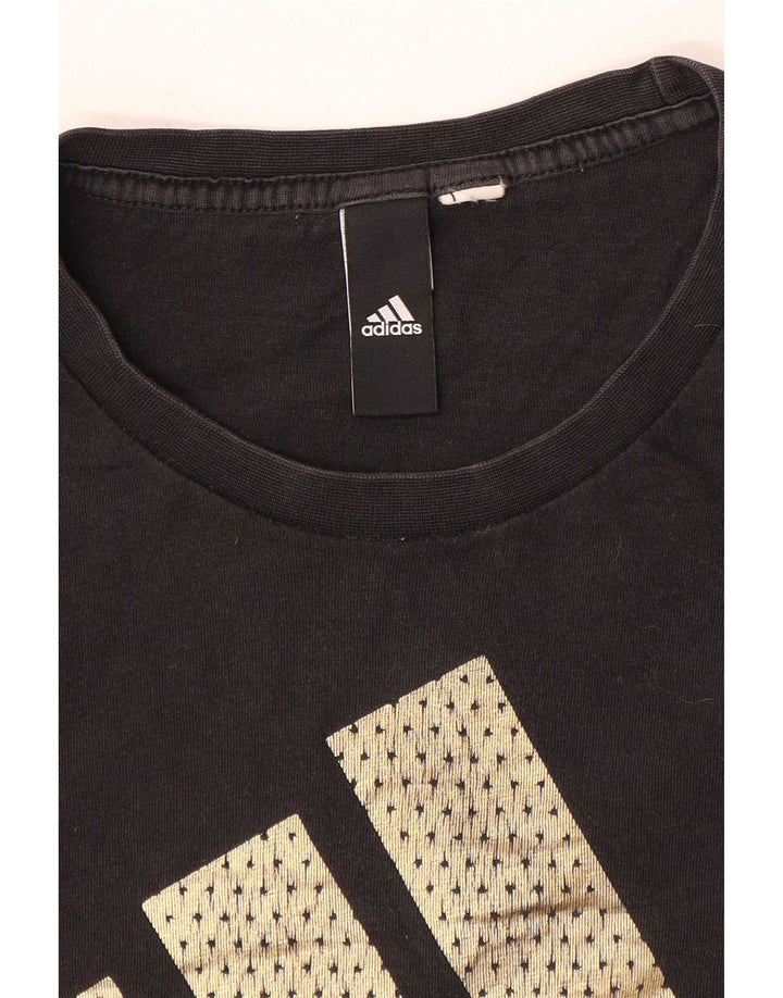 Adidas T-shirt graphique pour homme Noir moyen