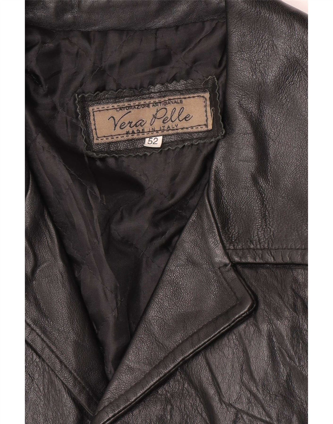 veste en cuir homme vintage UK 38 Medium Black Classic