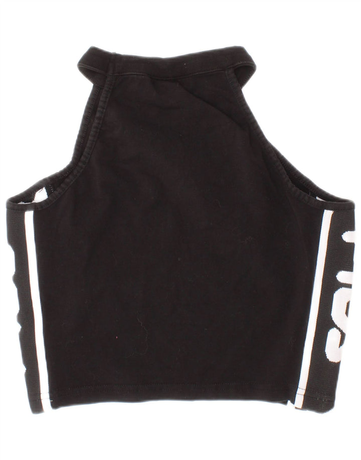 Fila Femme Graphic Crop Top XS Noir Coton