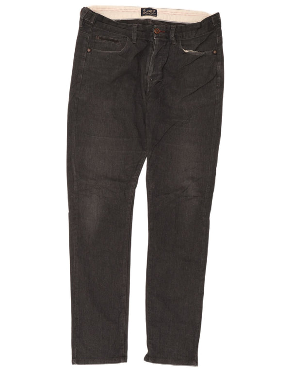 Zara Jean Slim Homme EU 44 Large W34 L33 Coton Noir