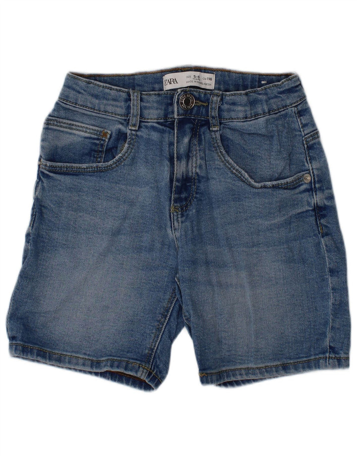 Short en jean Zara garçon 5-6 ans W20 bleu
