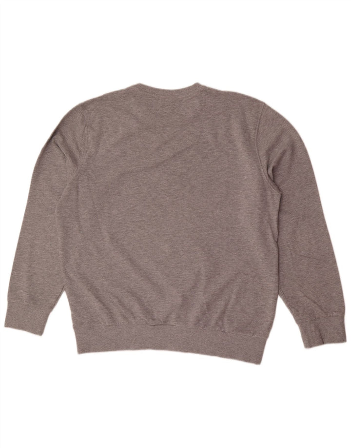 North Sails Sweat-shirt pour homme en coton gris Taille L