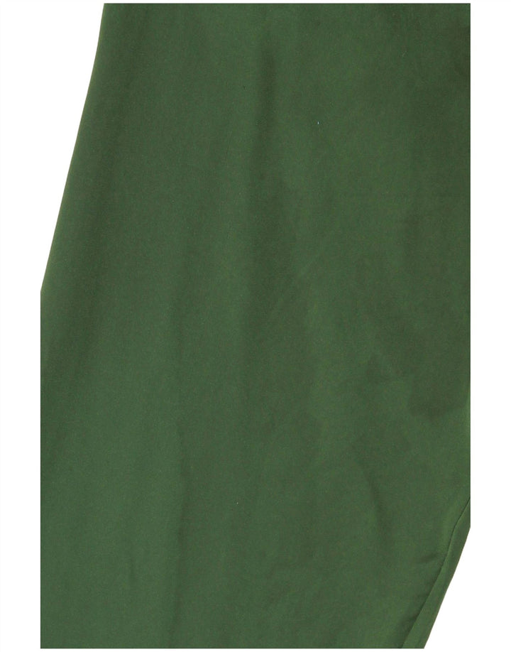 Zara Chemise surdimensionnée pour femme UK 10 Small Vert Polyester