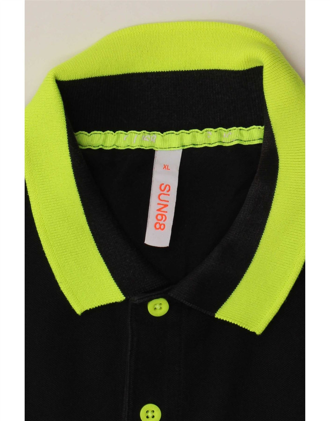 Sun68 Polo Homme XL Noir