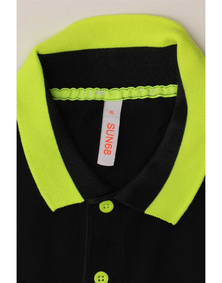 Sun68 Polo Homme XL Noir