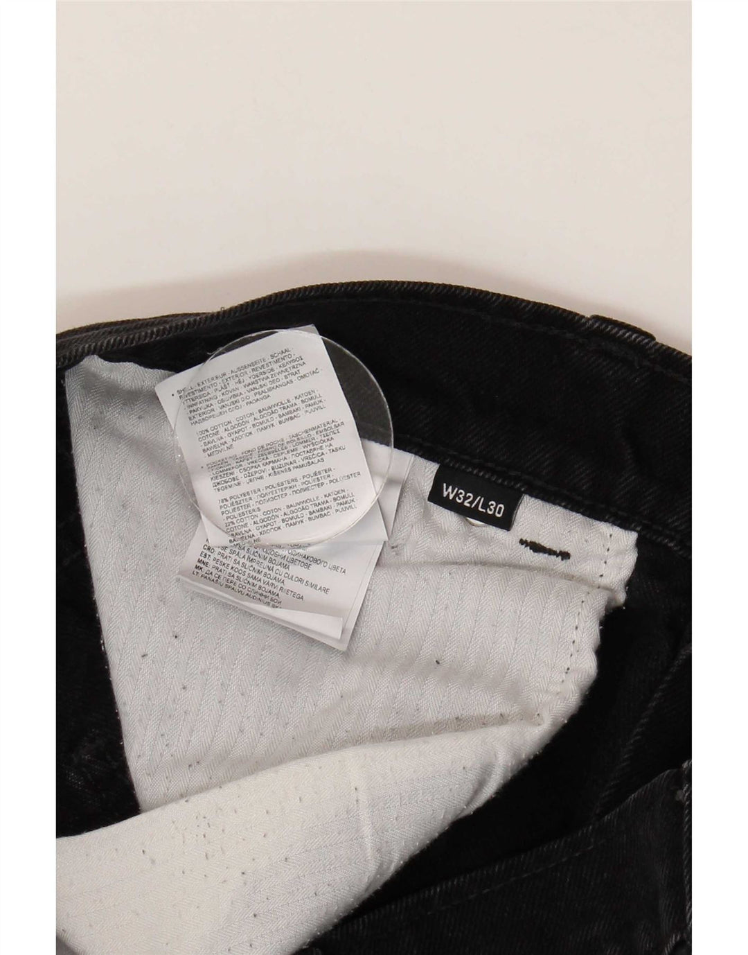 Dickies Jean droit homme W32 L30 coton noir