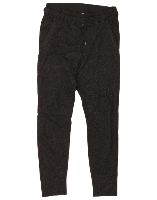 Zara Pantalon de survêtement pour femme Pantalon de jogging UK 44 Medium Noir moucheté