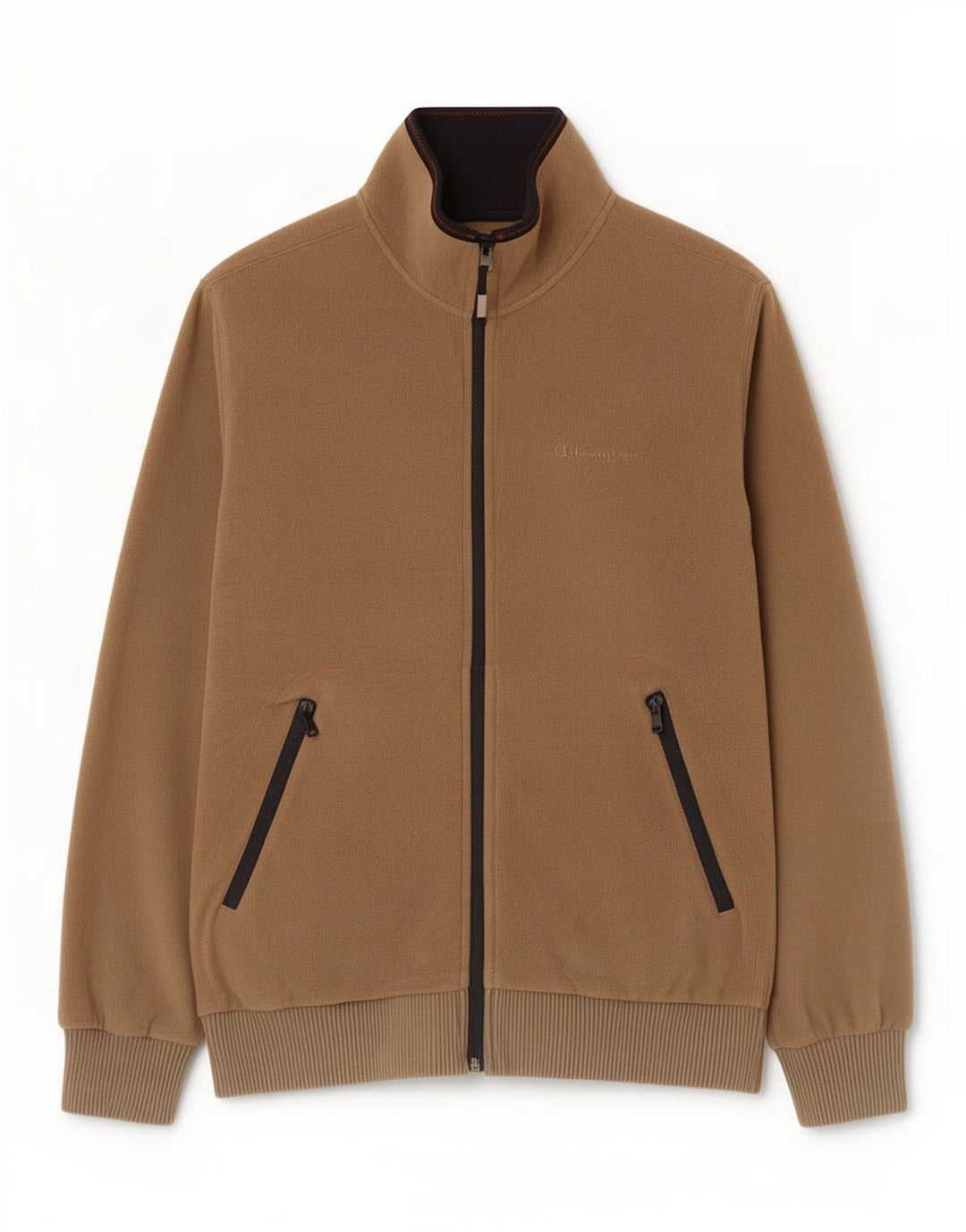 Champion Veste polaire pour homme UK 38 Marron moyen Polyester