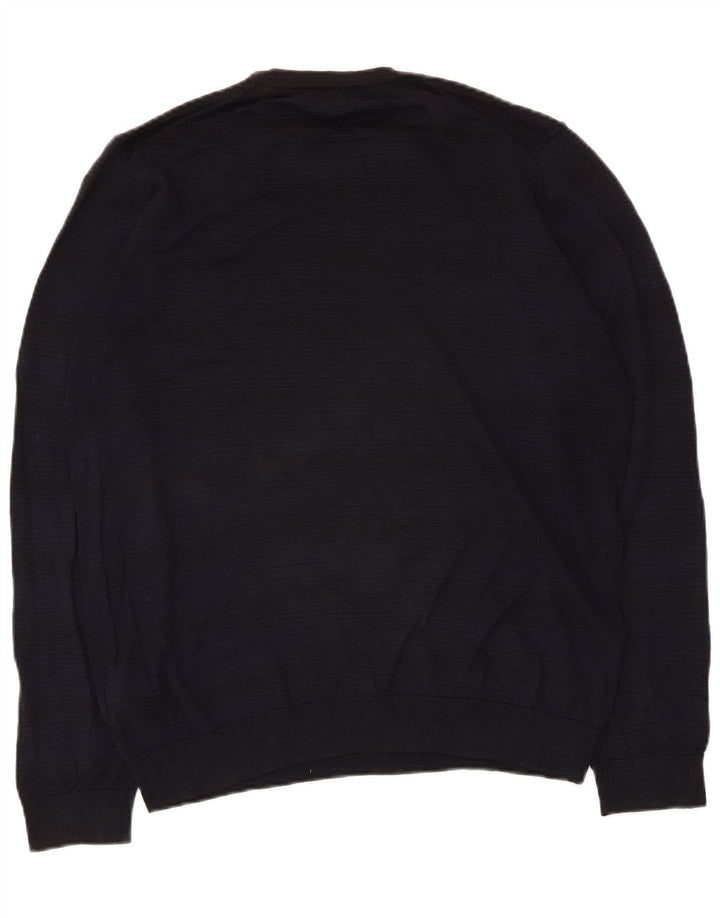 Marks & Spencer Pull à col rond Autograph Homme Bleu Marine Moyen