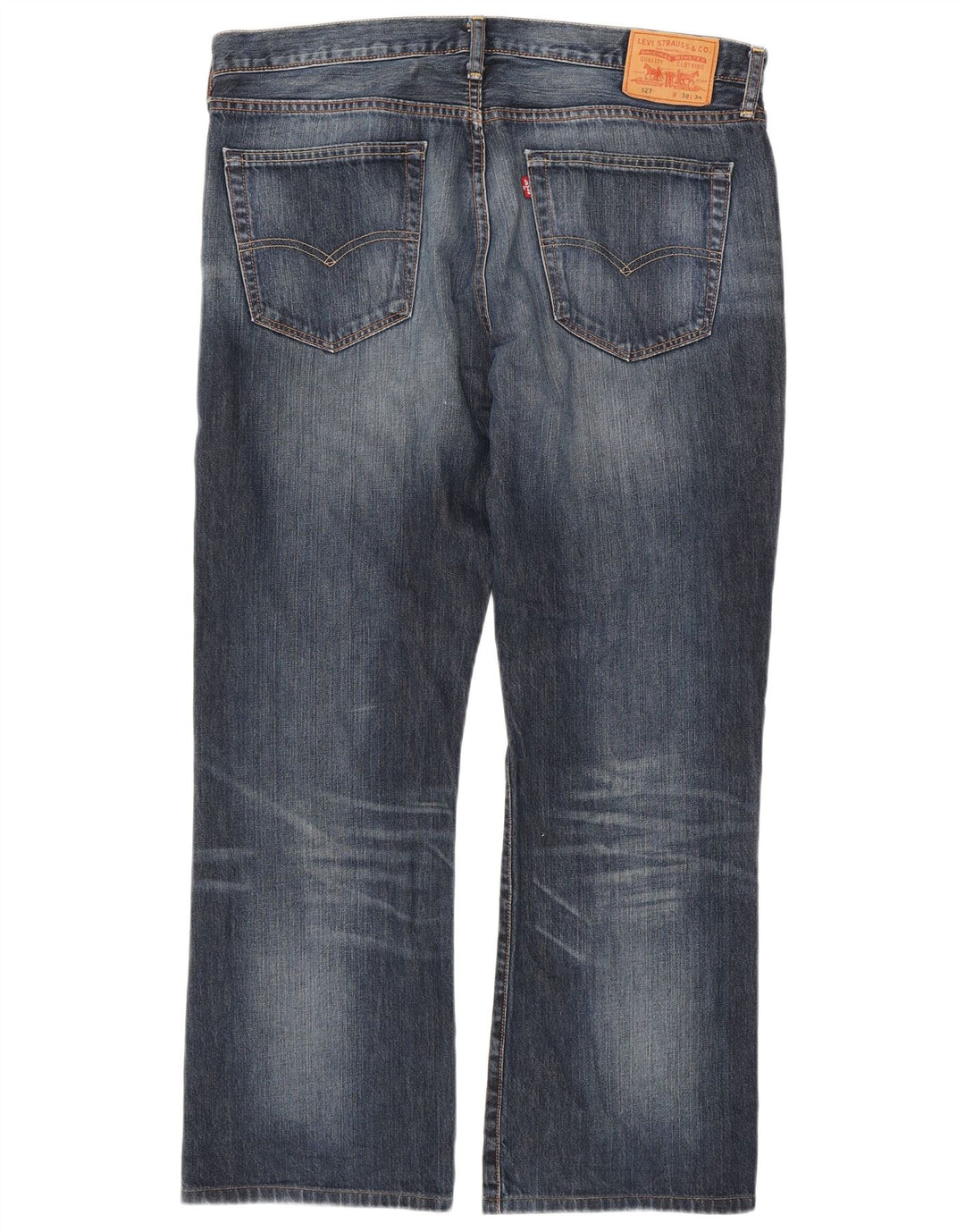 Levi's Jean 527 Bootcut Homme Bleu Marine W38 L30 Coton