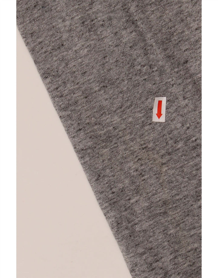 CHAMPION Sweat-Shirt Graphique Homme Petit Gris Coton Moucheté