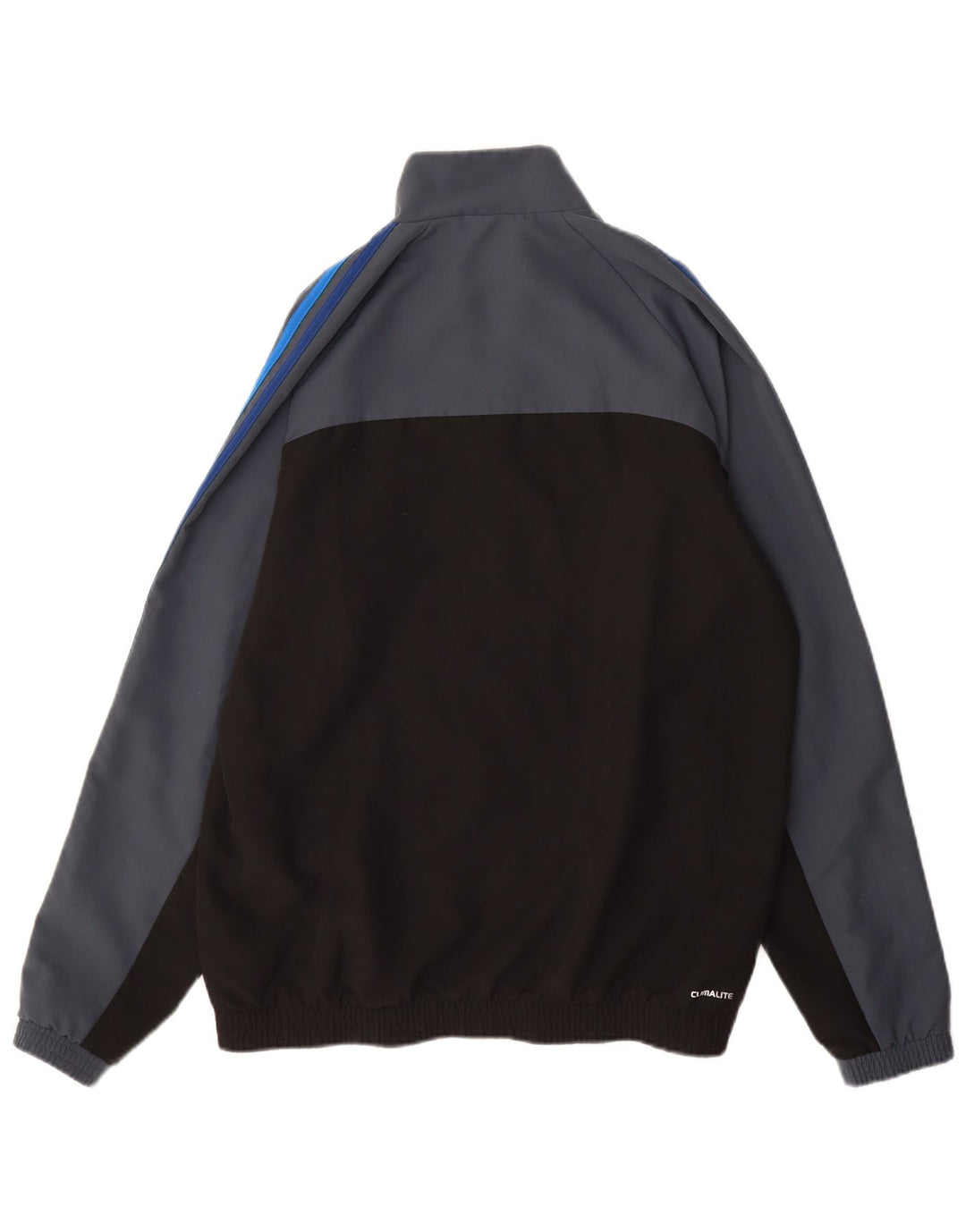 Adidas Veste de survêtement Climalite pour homme UK 40/42 Gris moyen Colourblock