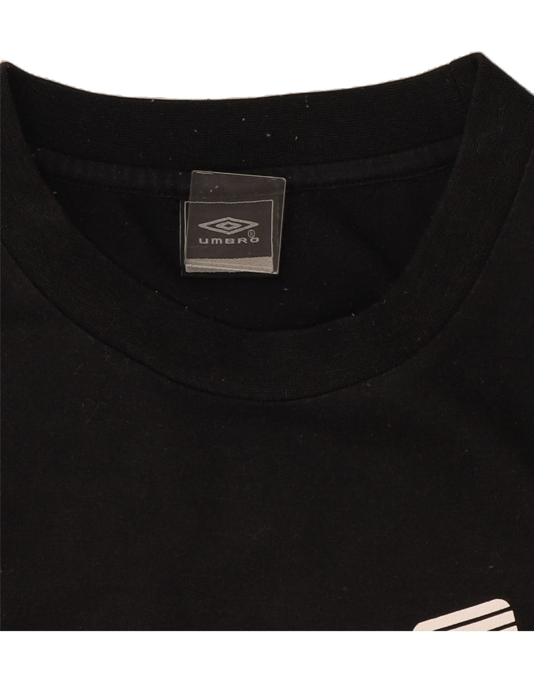 UMBRO Mens Graphic T-Shirt Top XL Black Cotton Vintage Umbro and Second-Hand Umbro from Messina Hembry 