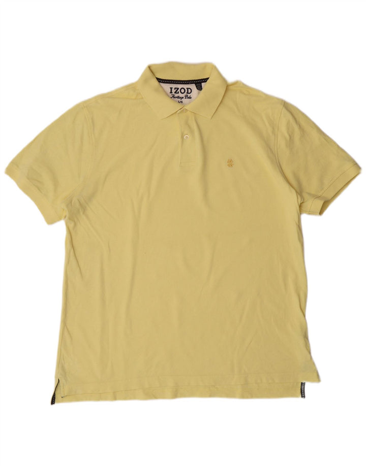 Izod Polo Homme Grand Jaune Coton