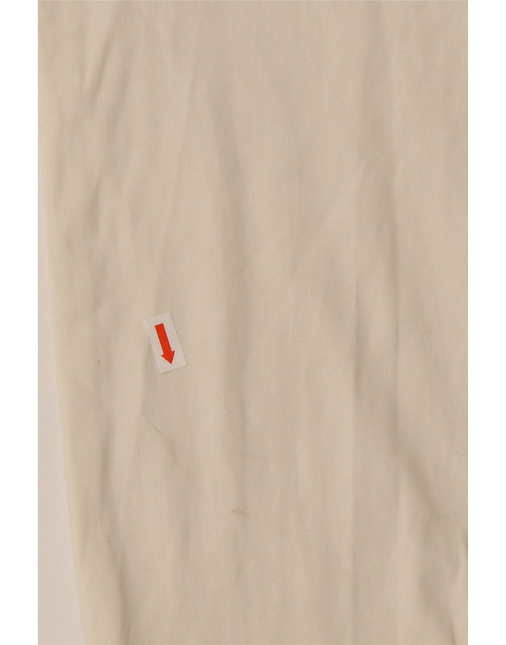 Massimo Dutti Pantalon Chino Femme EU 40 Medium W30 L29 Blanc Cassé