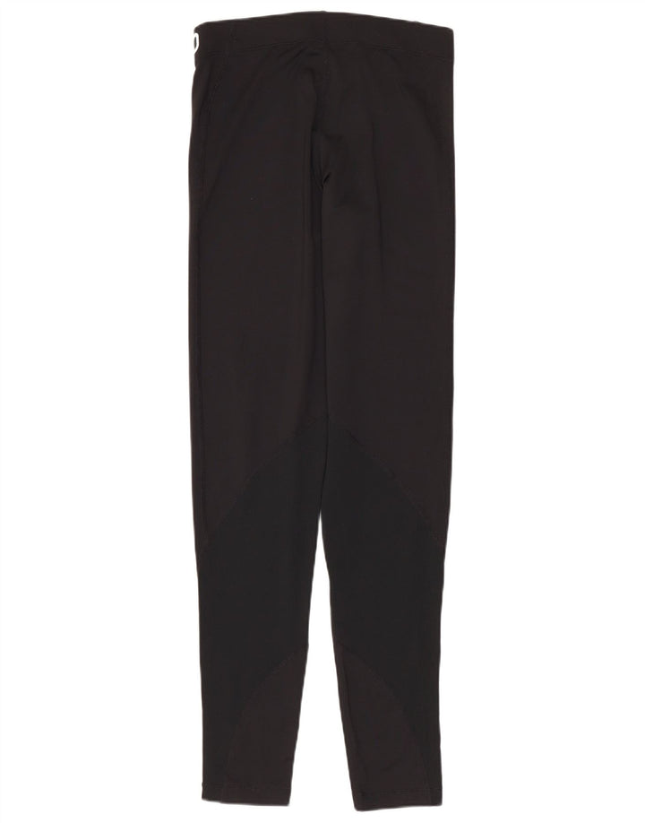 Nike Legging graphique Dri Fit pour femme UK 8 Small Noir Polyester