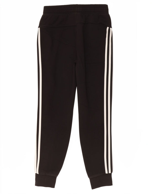 Adidas Pantalon de survêtement pour femme Joggers UK 8/10 Petit Noir Coton Sports