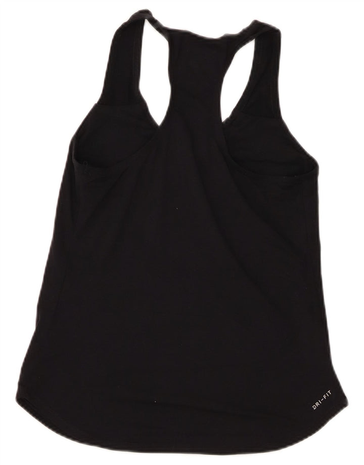 Nike Dri Fit Débardeur pour femme UK 8 Petit Noir