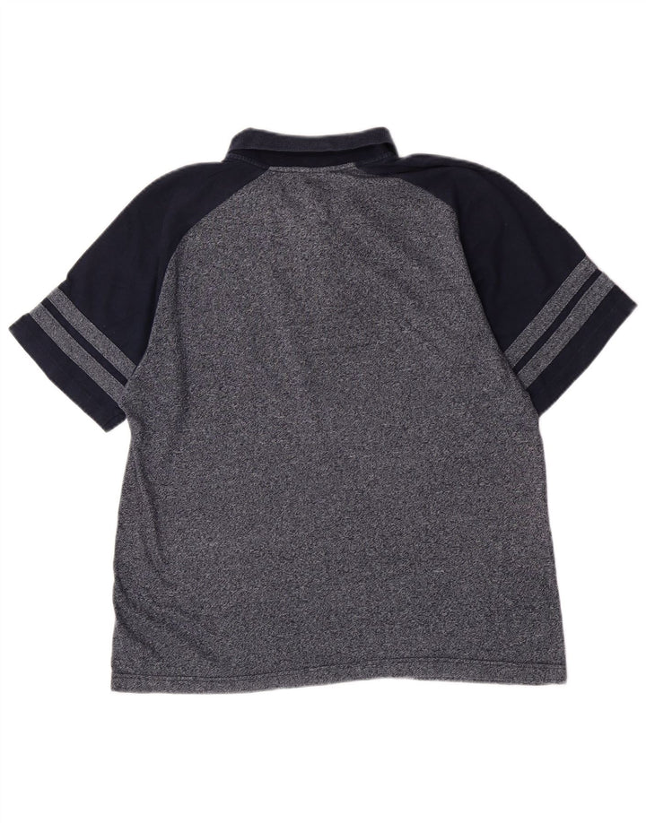 Champion Polo Homme Bleu Marine Moyen Colourblock Coton