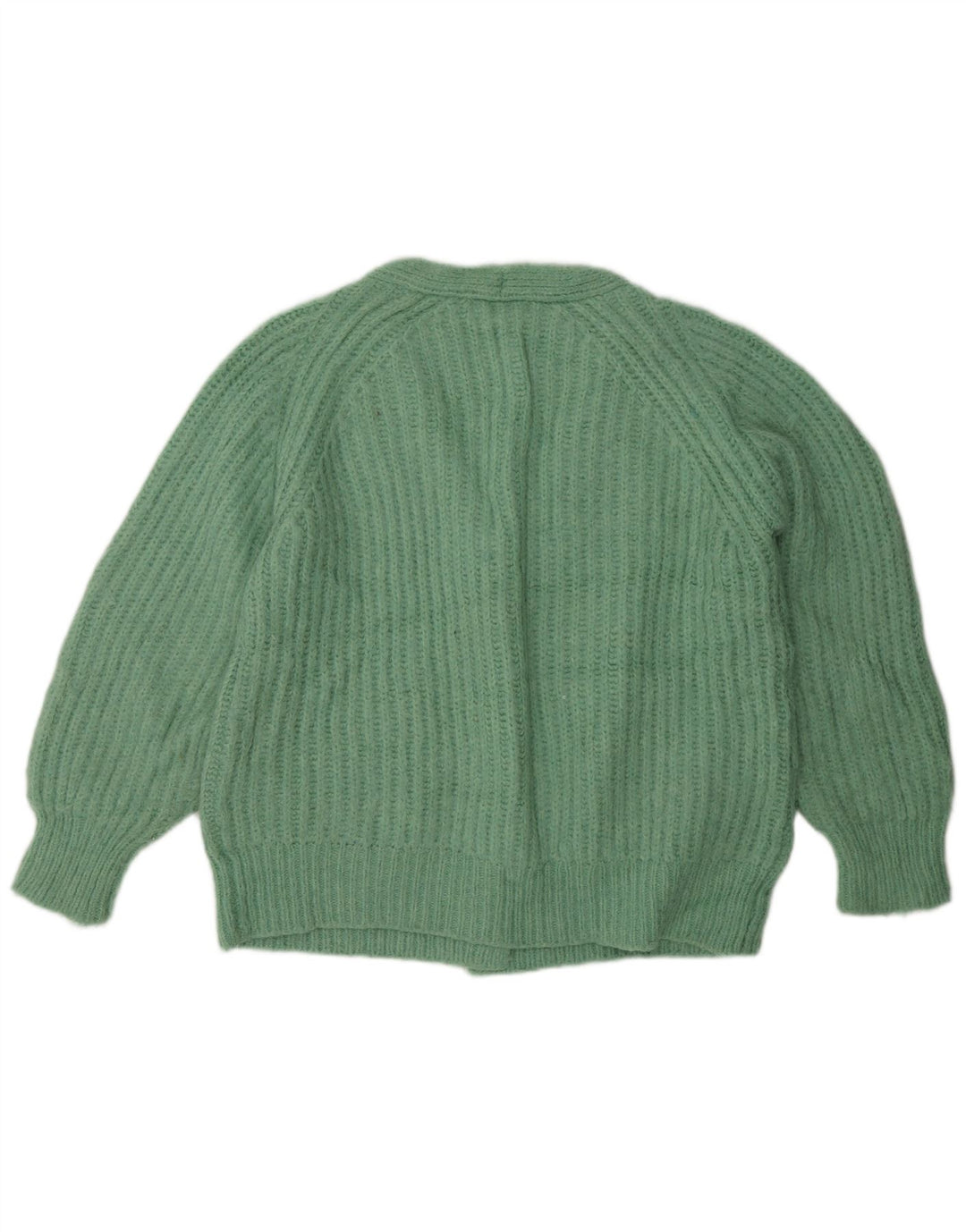 Oasis Cardigan coupe ample pour femme UK 14 en polyester vert moyen