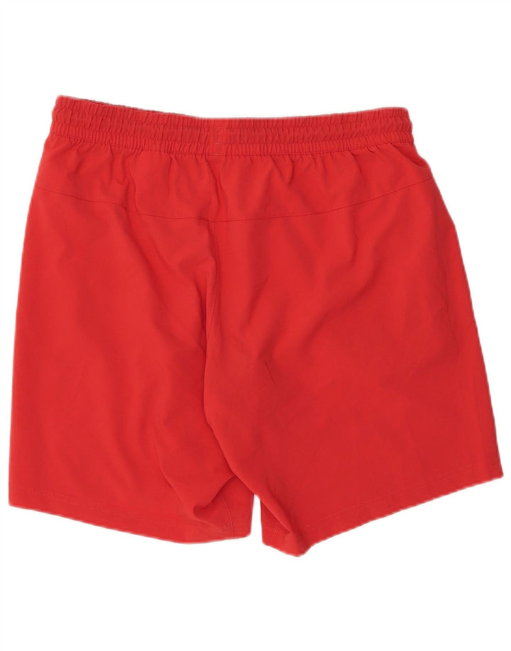 Reebok Short de sport homme grand rouge polyester