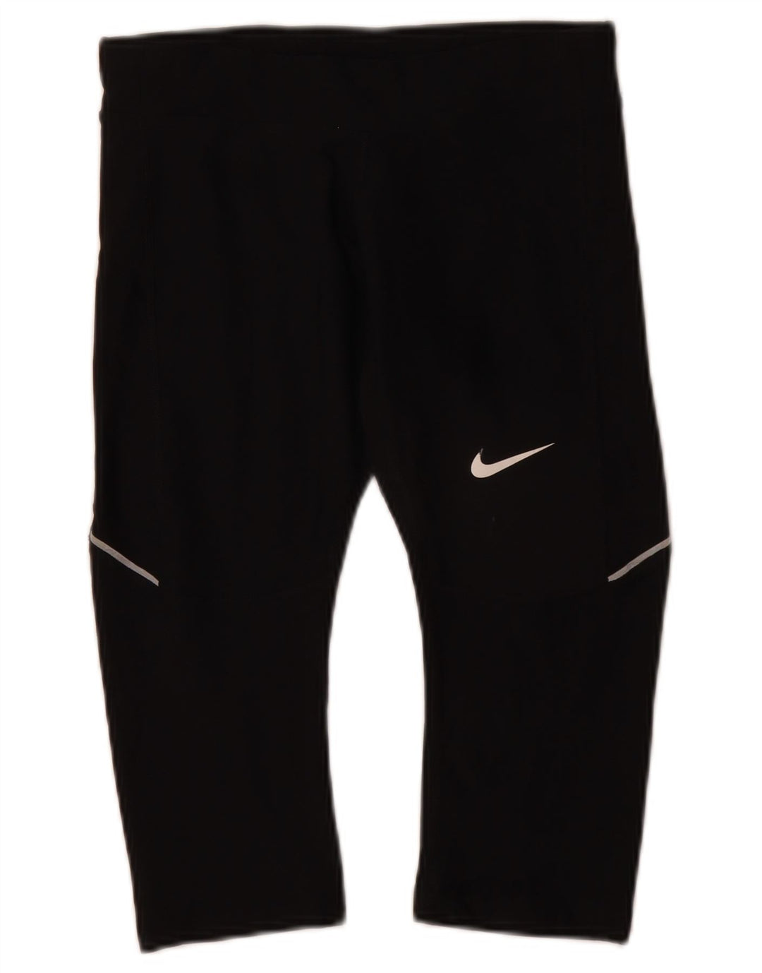 Nike Legging Capri Dri Fit Femme UK 4 XS Noir Polyester