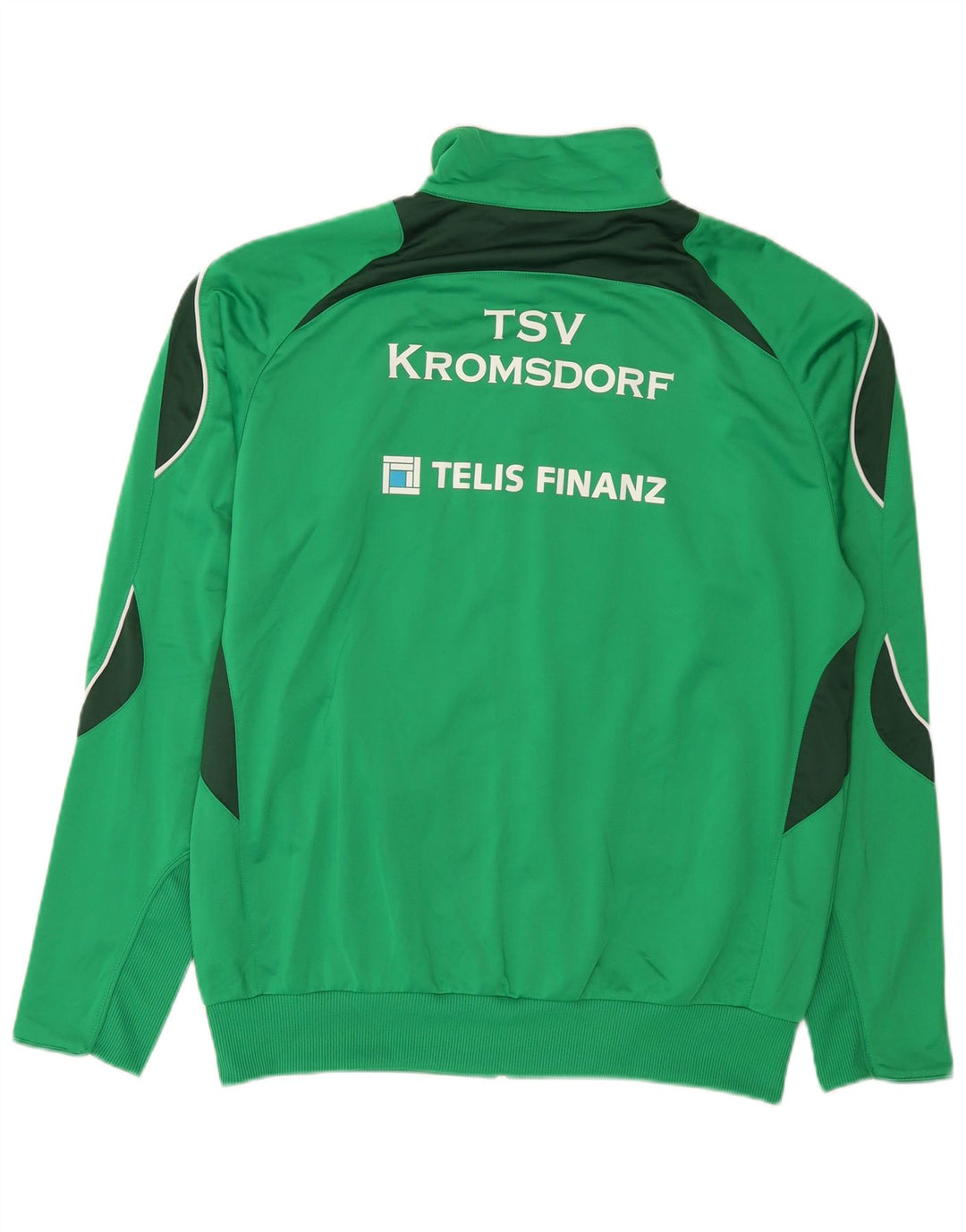 Saller Veste de survêtement graphique pour homme XL Vert Colorblock Polyester