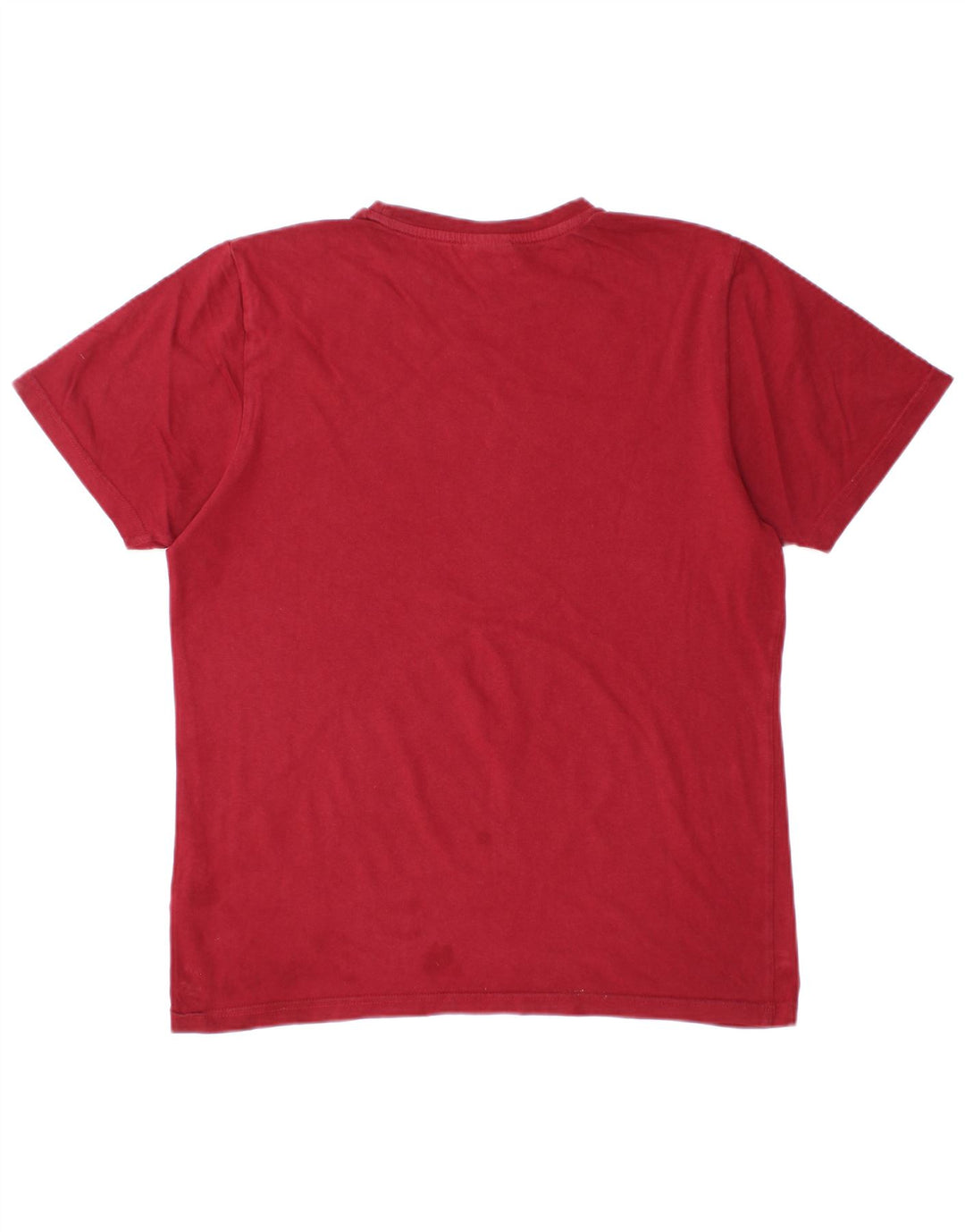 ELLESSE T-Shirt Graphique Top Rouge Moyen Coton Homme