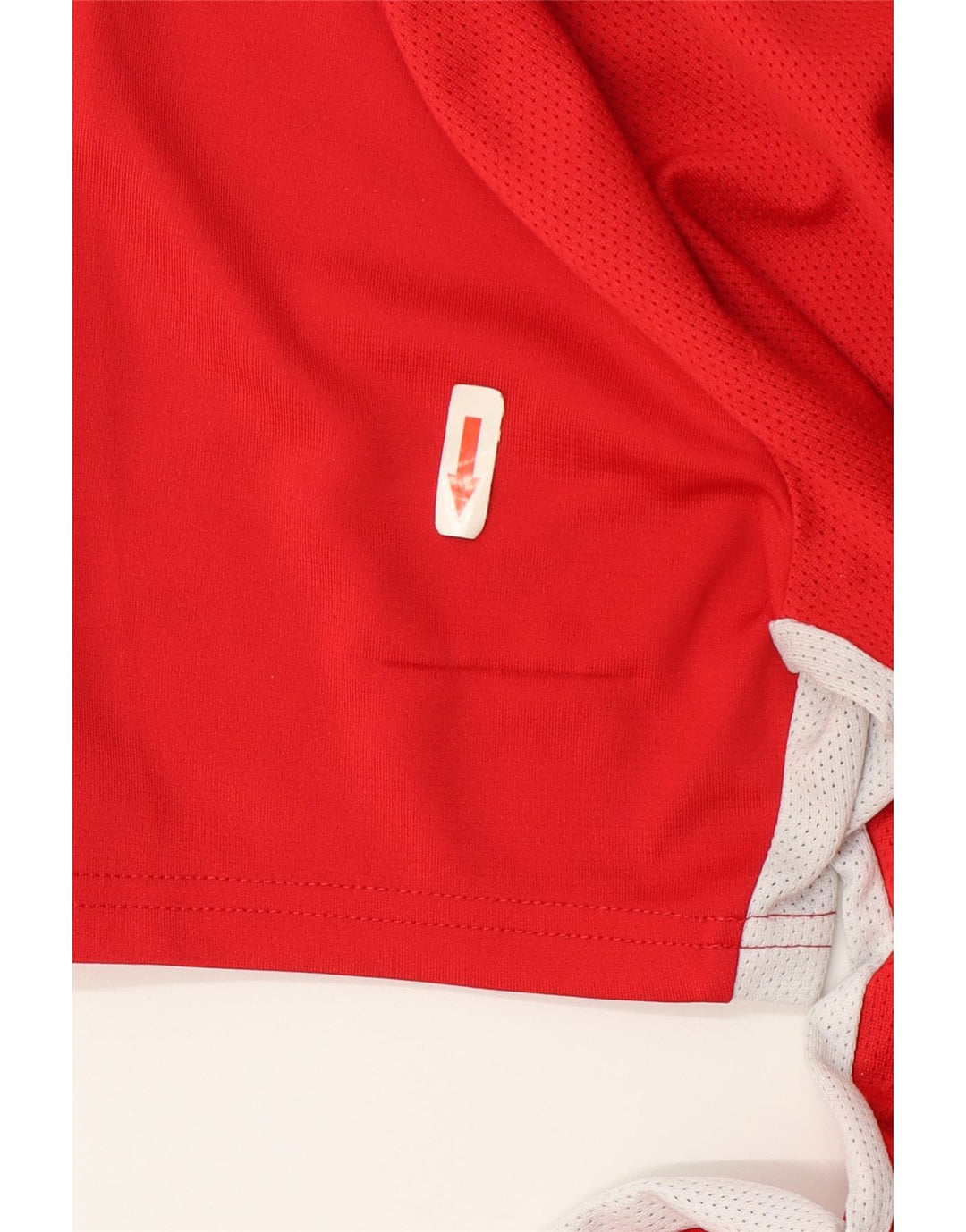 Nike T-shirt Dri Fit pour homme en polyester color block rouge moyen