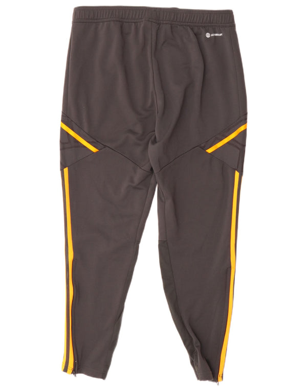 Adidas Pantalon de survêtement Leeds United FC pour homme Taille L Gris Polyester
