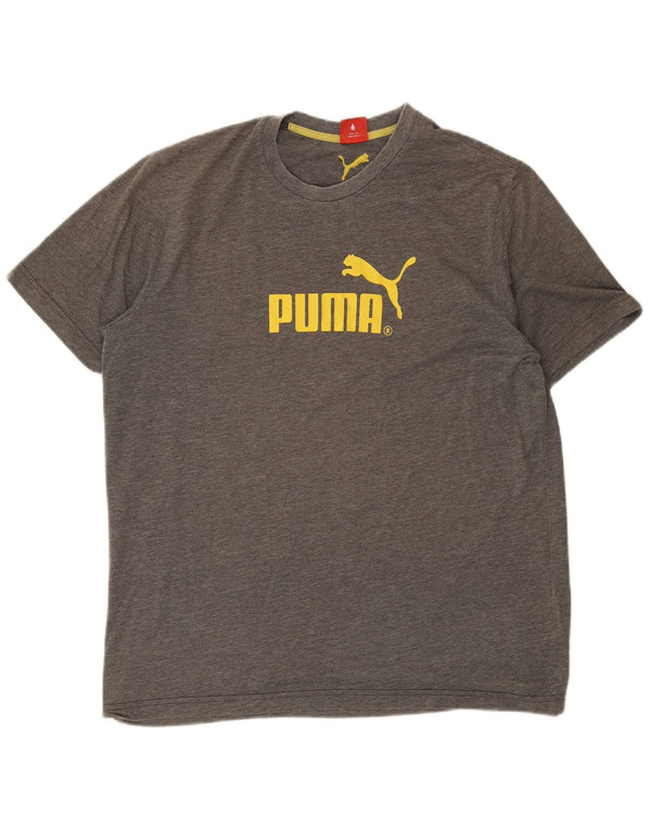 Puma T-Shirt Graphique Homme XL Gris