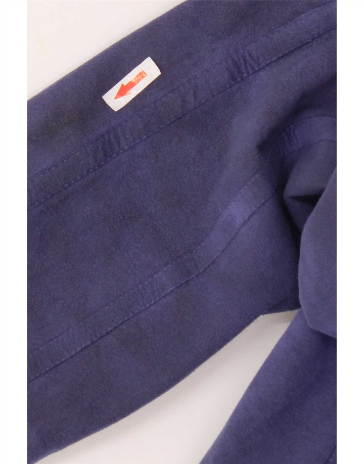 Cojana Manteau en faux suède pour femme UK 12 Violet moyen Polyester