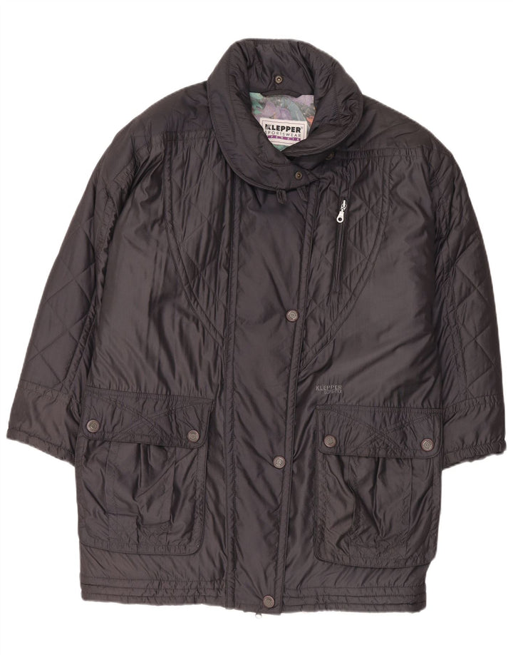 KLEPPER Manteau rembourré surdimensionné Gore-Tex pour femme EU 38 Gris moyen Polyamide