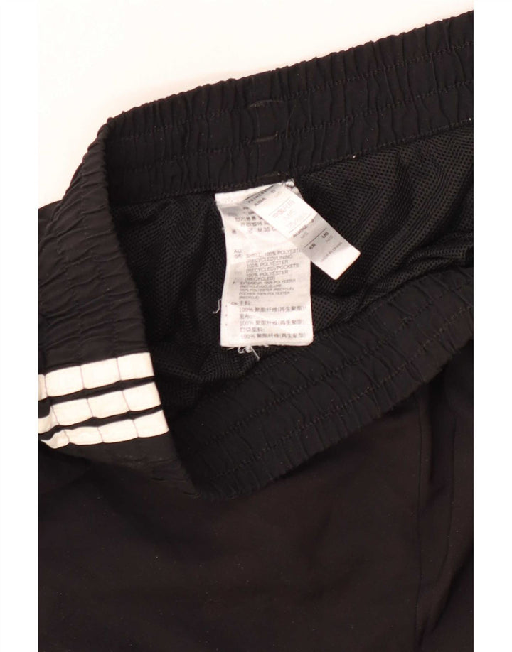 Adidas Short de sport pour homme en polyester noir moyen