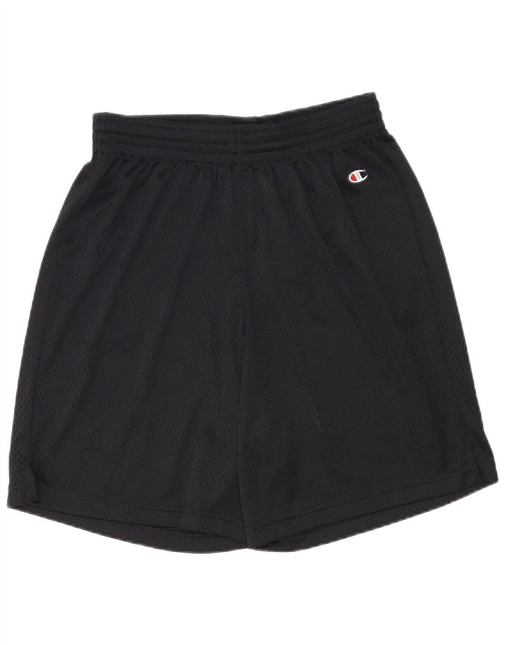 Champion Short de Sport Homme Noir Moyen Polyester Sports
