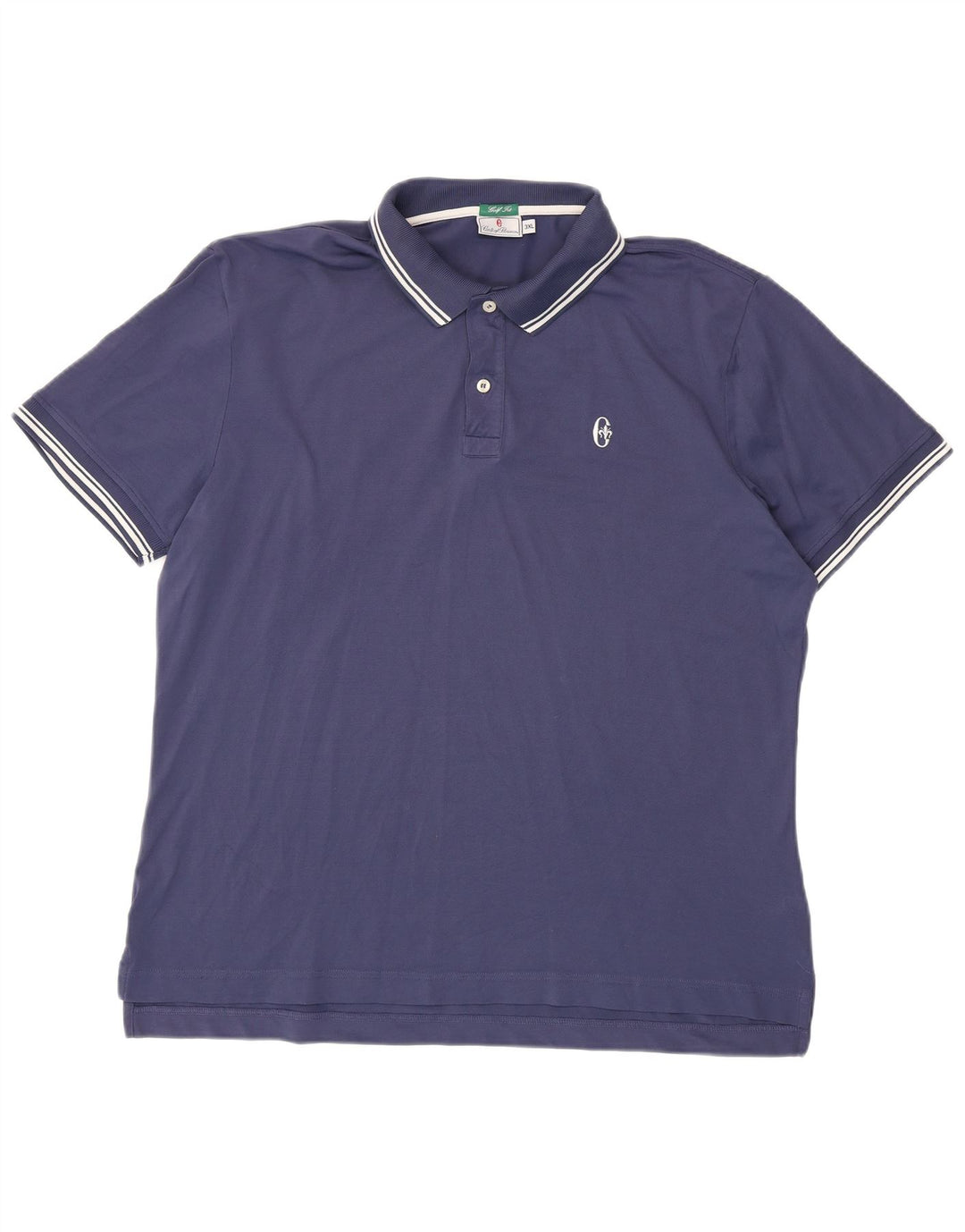 CONTE OF FLORENCE Polo Homme 3XL Bleu Marine Polyamide