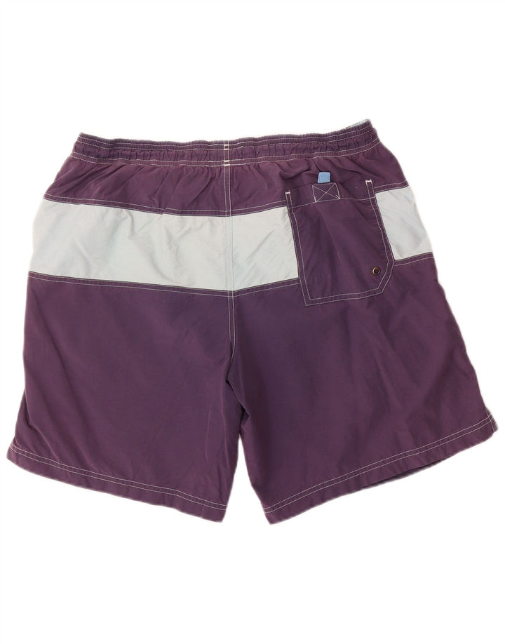 Marks & Spencer Short de Bain Blue Harbour Homme Violet Large Colorblock