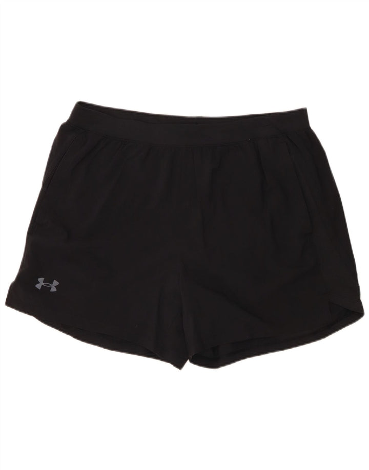 Under Armour Short de Sport Homme XL Noir Polyester